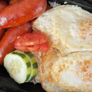 Longsilog (Hamonado Sausage)